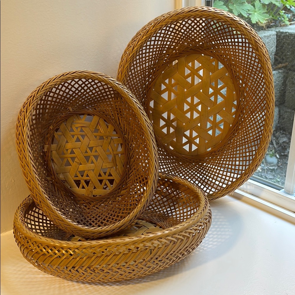 Vintage Nesting Baskets